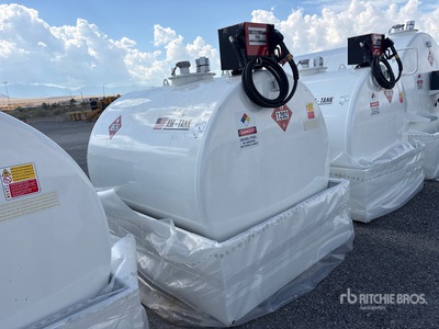 2026 AM Tank 1000 1050 gal Skid Mounted Steel Diesel Tanque de combustible (Unused)