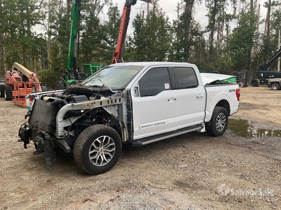 2022 Ford F-150 Lariat 4x4 Crew Cab Pickup (Inoperable)