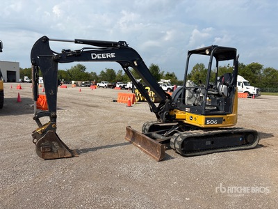 2018 John Deere 50G Mini-pelle