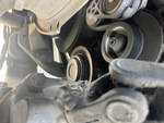 Engine with A/C Compressor