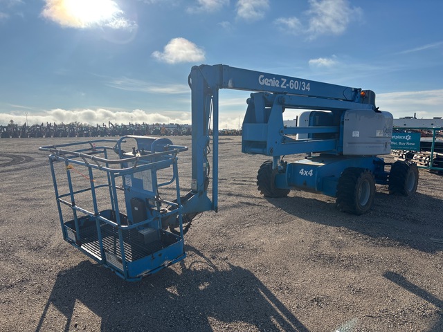 2003 Genie Z60/34 4WD Diesel Articulating Boom Lift 2003 Genie Z60/34 4WD Diesel Articulating Boom Lift