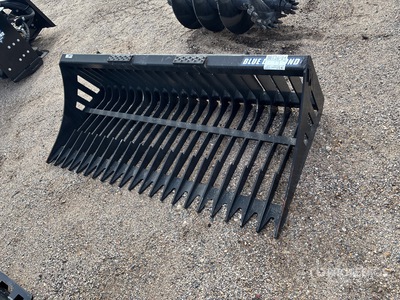 Blue Diamond 72 in Skeleton Godet pour Skid Steer