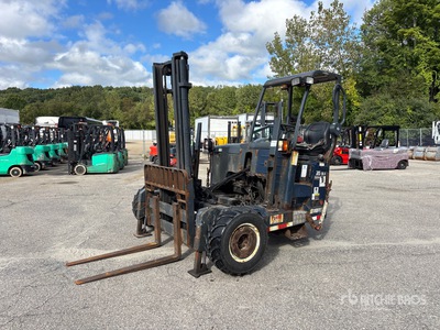 2017 Moffett M5 50.4 T4 5000 lb 3x3 Truck Mounted Forklift