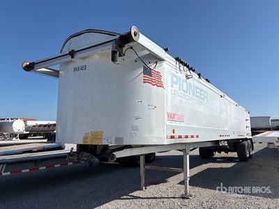2019 Vantage 39 ft T/A Aluminum Quarter Frame End Dump Trailer