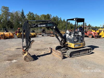 John Deere 35G Minikoparka