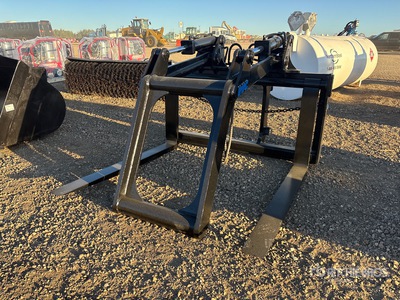 Imac 70 in Grapple Wheel Loader Forks - Fits Cat IT28/924g/930g