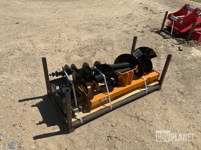 GIYI 42'' Skid Steer Auger - Unused