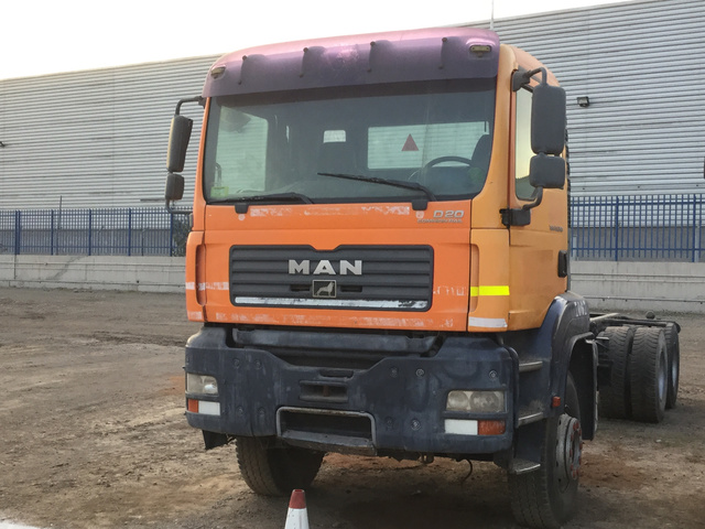 2006 (unverified) MAN TGA33.353 6x4 Cab & Chassis