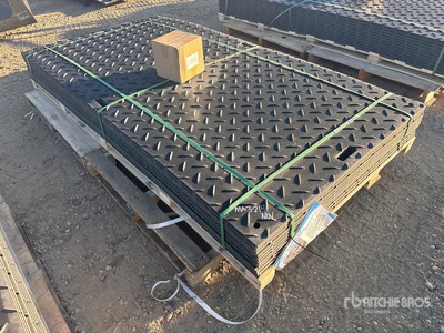 Quantity of (12) 2026 SKLP SK-LJB12 94 in x 47 in Polyethylene Ground Protection Mats (Unused)