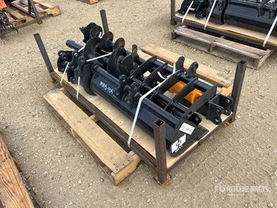 Quantity of (8) 2026 VICSEC VCA-8 Mini Excavator Attachments (Unused)