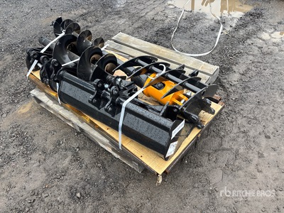 Quantity of (8) 2026 VICSEC VCA-8 Mini Excavator Attachments (Unused)