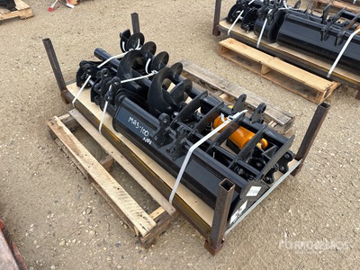 Quantity of (8) 2026 VICSEC VCA-8 Mini Excavator Attachments (Unused)