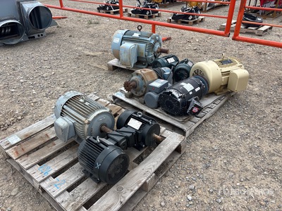 Quantity of (10) Toshiba 0034SDSR41A-P Electric Motor