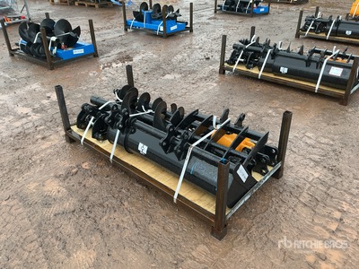 Quantity of (8) 2026 VICSEC VCA-8 Mini Excavator Attachments (Unused)