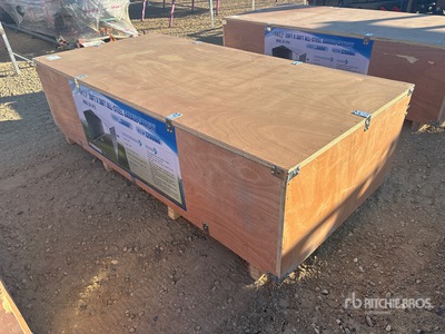 2026 SKLP SK-ZP20 20 ft x 30 ft All-Steel Enclosed Carport (Unused)