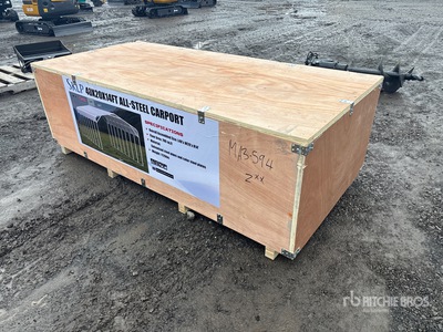 2026 SKLP SK-SC40 20 ft x 40 ft All-Steel Carport (Unused)