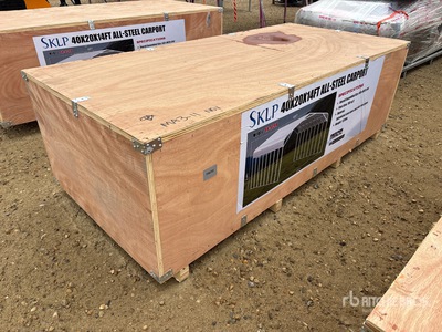 2026 SKLP SK-SC40 20 ft x 40 ft All-Steel Abri d'Auto (Unused)