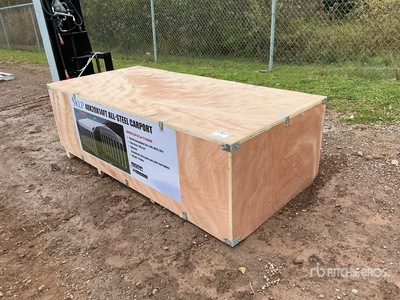 2026 SKLP SK-SC40 20 ft x 40 ft All-Steel Carport (Unused)