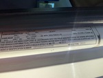 General Appearance with Motor Vehicle Safety Standards Label