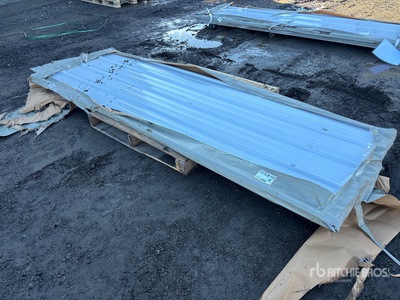 Quantity of (50) 2026 SKLP SK-XH50 Galvalume Steel Sheets (Unused)