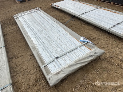 Quantity of (50) 2026 SKLP SK-XH50 3 ft x 10 ft Galvalume Steel Sheets Divers - Matériaux de construction (Unused)
