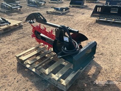 2026 GIYI GY-X39 39 in Mini Skid Steer Trencher (Unused)