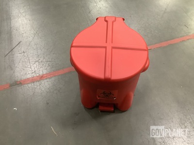 (9) Biohazard Waste Cans