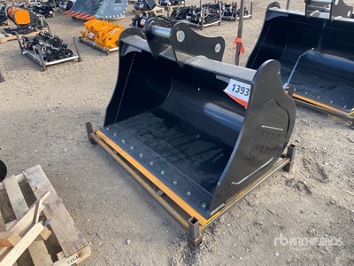 2026 GIYI GY-FB60 58 in 0.88 m3 Cleanup Excavator Bucket - Fits 12 ton FB60 (Unused)