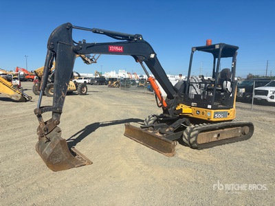 2018 John Deere 50G Mini pelle hydraulique