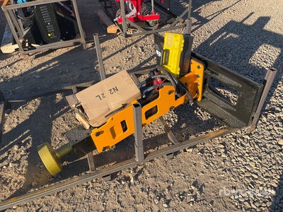 2026 GIYI GY-D680 56 in Skid Steer Post Driver (Unused)