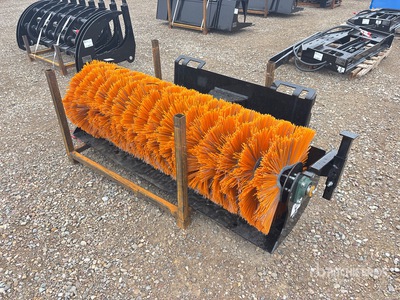 GIYI SE61 61 in Skid Steer Sweeper (Unused)