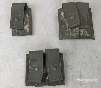 (100) Mixed ACU 40 MM Grenade Pouches