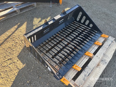 2026 GIYI GY-RB44 Rock Mini Skid Steer Bucket (Unused)