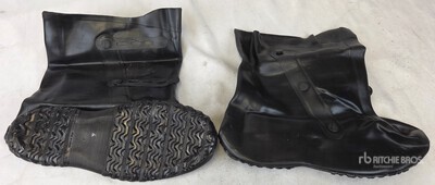 (26) Unused Black Rubber Lightweight CBRN Overboots