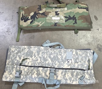 (63) ACU Padded Rifle Slings & (6) Assorted Items