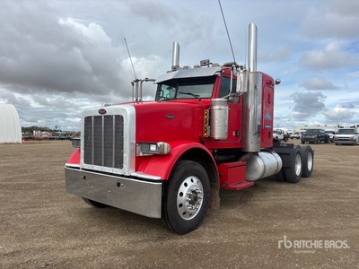 2008 Peterbilt 367 6x4 3- Achs Sattelzugmaschine mit Schlafkabine