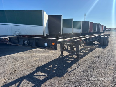 2001 Manac T/A Container Trailer
