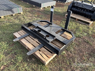 2026 GIYI GY-FR47 47 in Mini Dingo Skid Steer Forks (Unused)