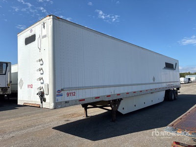 2012 Utility VS2DX 53 ft x 102 in T/A Van Trailer