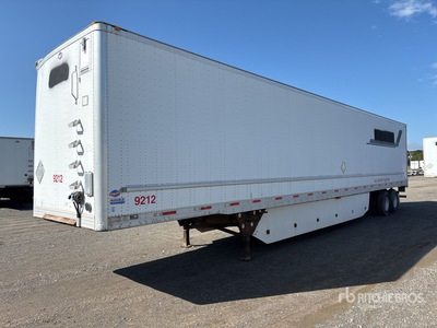 2012 Utility VS2DX 53 ft x 102 in T/A Van Trailer
