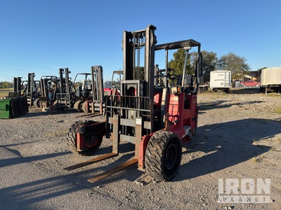 2014 Moffett M55P 5500 lb 3x3 Chariot élévateur pour ferroutage