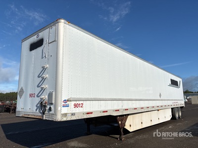 2012 Utility VS2DX 53 ft T/A Van Trailer