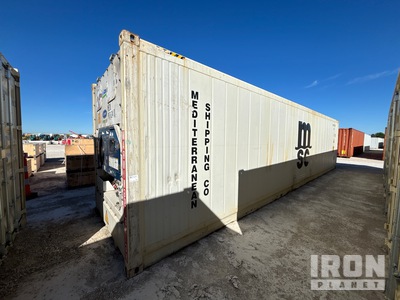 2021 CIMC 1AAA-S-042C 40 ft High Cube Refrigerated Storage Container