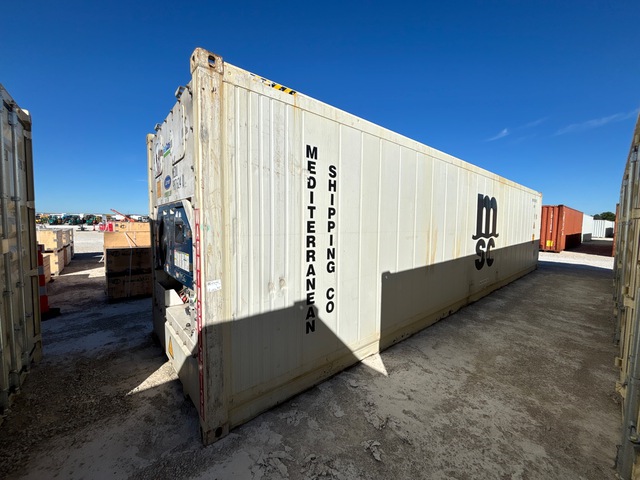 2021 CIMC 1AAA-S-042C 40 ft High Cube Refrigerated Storage Container