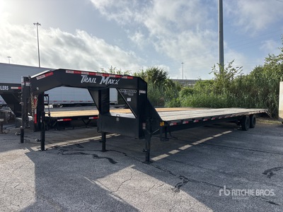 2025 Trailmax Max 40 ft T/A Gooseneck Geräteanhänger
