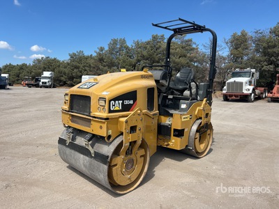 2017 Cat CB34B Rodillo Tándem