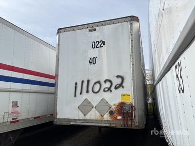 1994 Mond 40 ft x 102 in Pup S/A Remorque fourgon