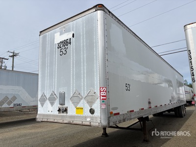 2006 Trailmobile 53 ft x 102 in T/A Remorque fourgon