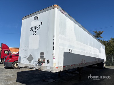 2009 Great Dane 53 ft x 102 in T/A Remolque de furgoneta