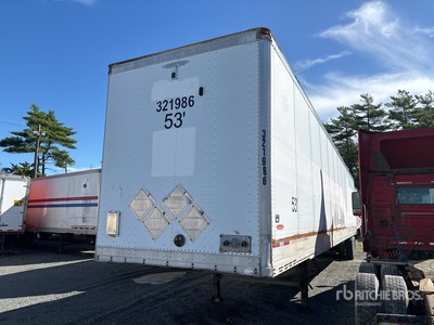 2009 Trailmobile 53 ft x 102 in T/A Remolque de furgoneta